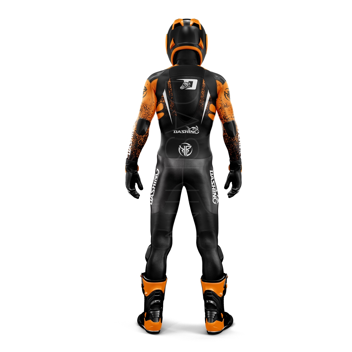 Dashing One Piece Motorbike Leather Suit
